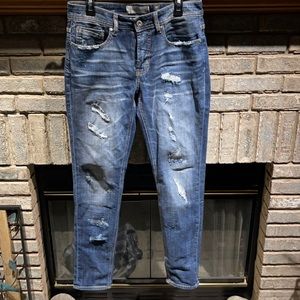 DepartWest byBuckle Trouper Skinny destructed Jean